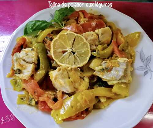 Tajine de poisson aux légumes