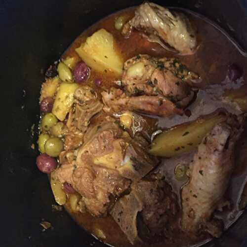 Tajine poulet agneau