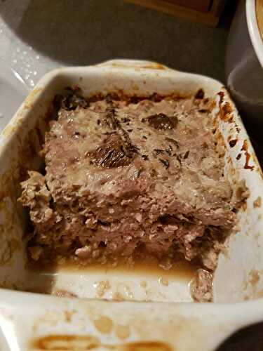 Terrine de canard aux cèpes