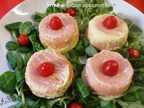 Terrine de poisson au saumon fumé