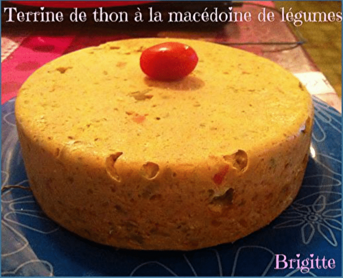 Terrine de thon à la macédoine de légume