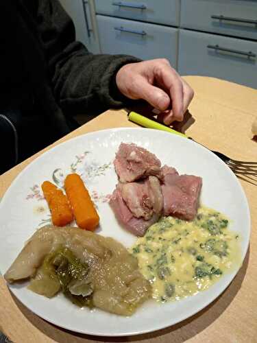 TETE DE VEAU , SAUCE GRIBICHE