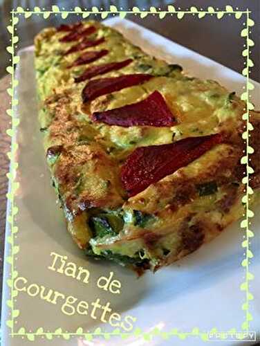 Tian de courgette