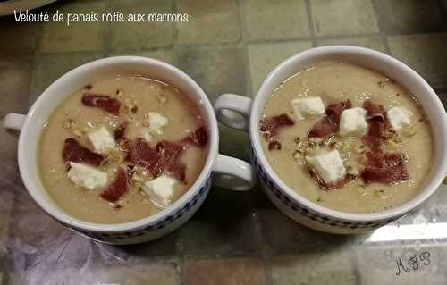 Velouté de panais rôtis aux marrons