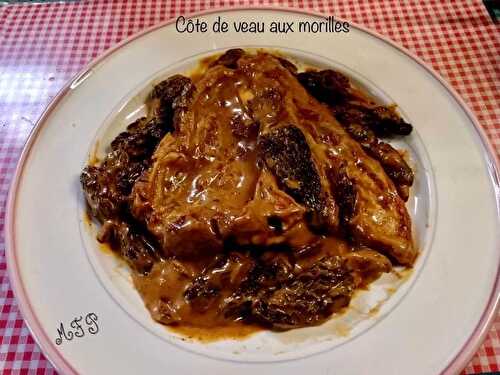 Côte de veau aux morilles