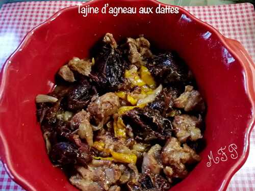 Tajine d’agneau aux dattes