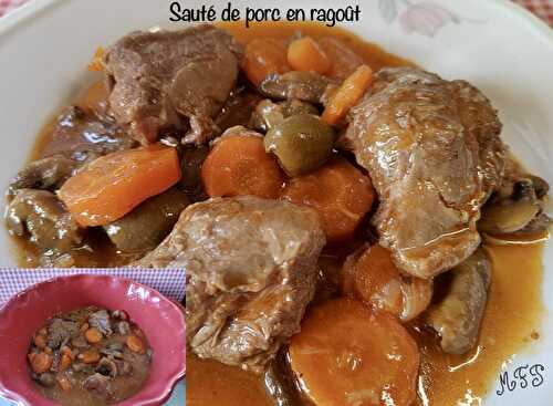 Sauté de porc en ragoût