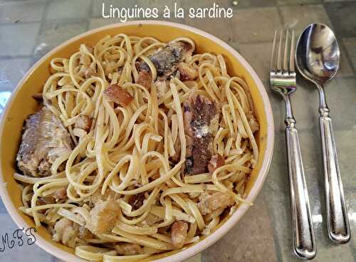 Linguines à la sardine