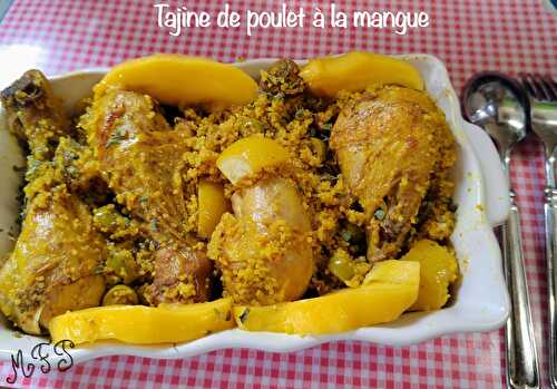 Tajine de poulet à la mangue