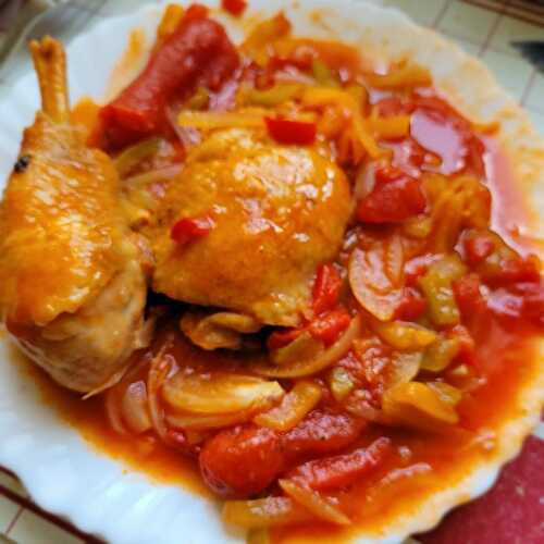 Poulet basquaise