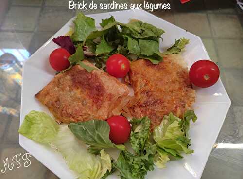 Bricks de sardines aux légumes