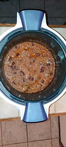 Chili con carne et son riz