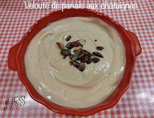 Velouté de panais aux châtaignes