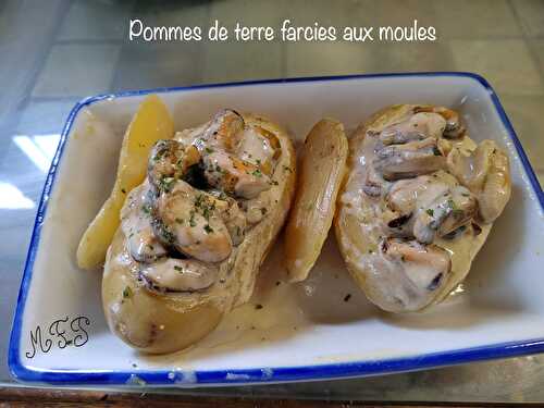 Pommes de terre farcies aux moules