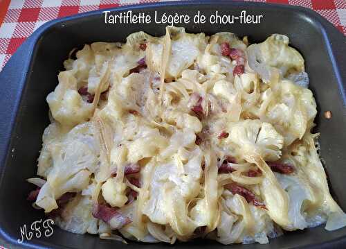 Tartiflette Légère de chou-fleur