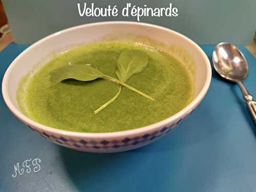 Velouté d'épinards