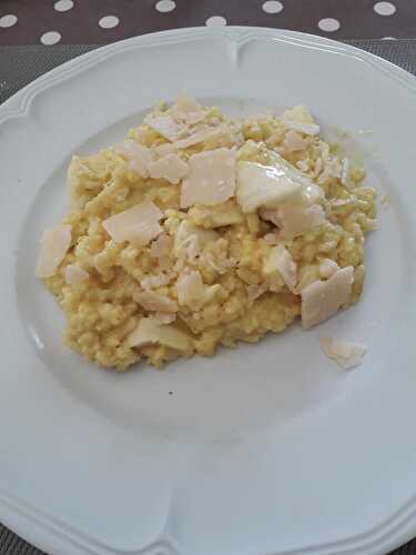 Risotto Cabillaud et Lait de coco