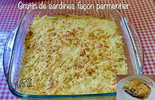 Gratin de sardines façon Parmentier