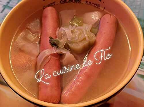 Pot au feu de légumes knacki au Cookeo à ma façon