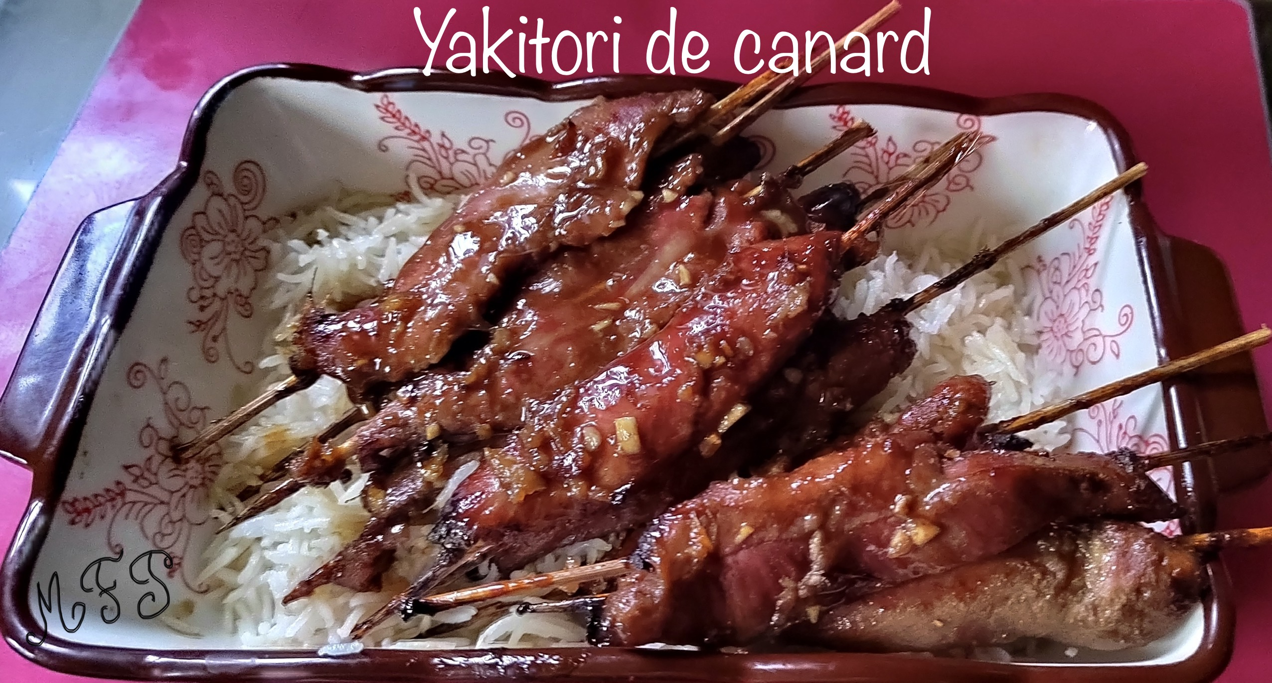 Yakitori de canard