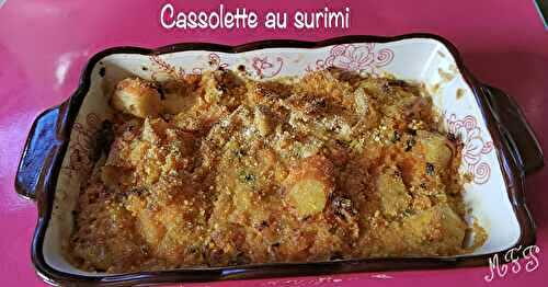 Cassolette au surimi