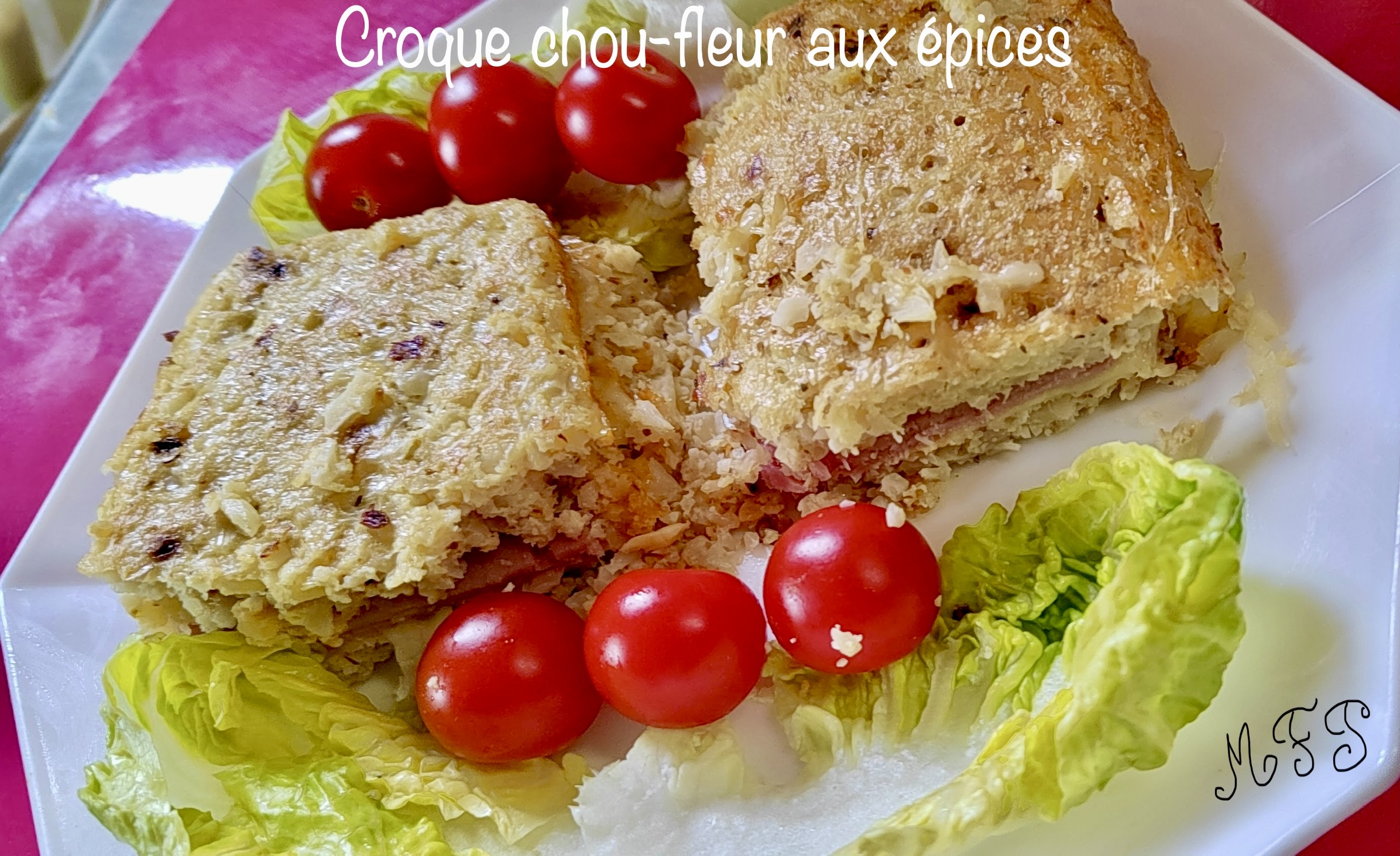 Croque chou-fleur aux épices