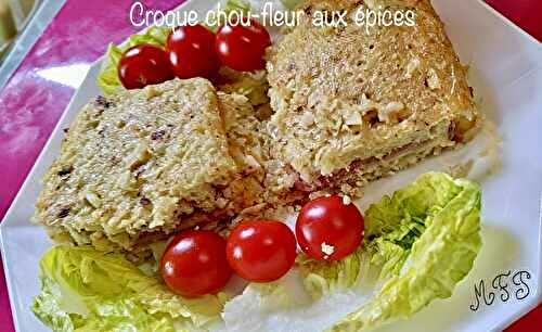 Croque chou-fleur aux épices