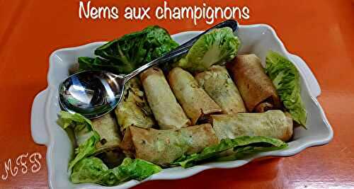 Nems aux champignons