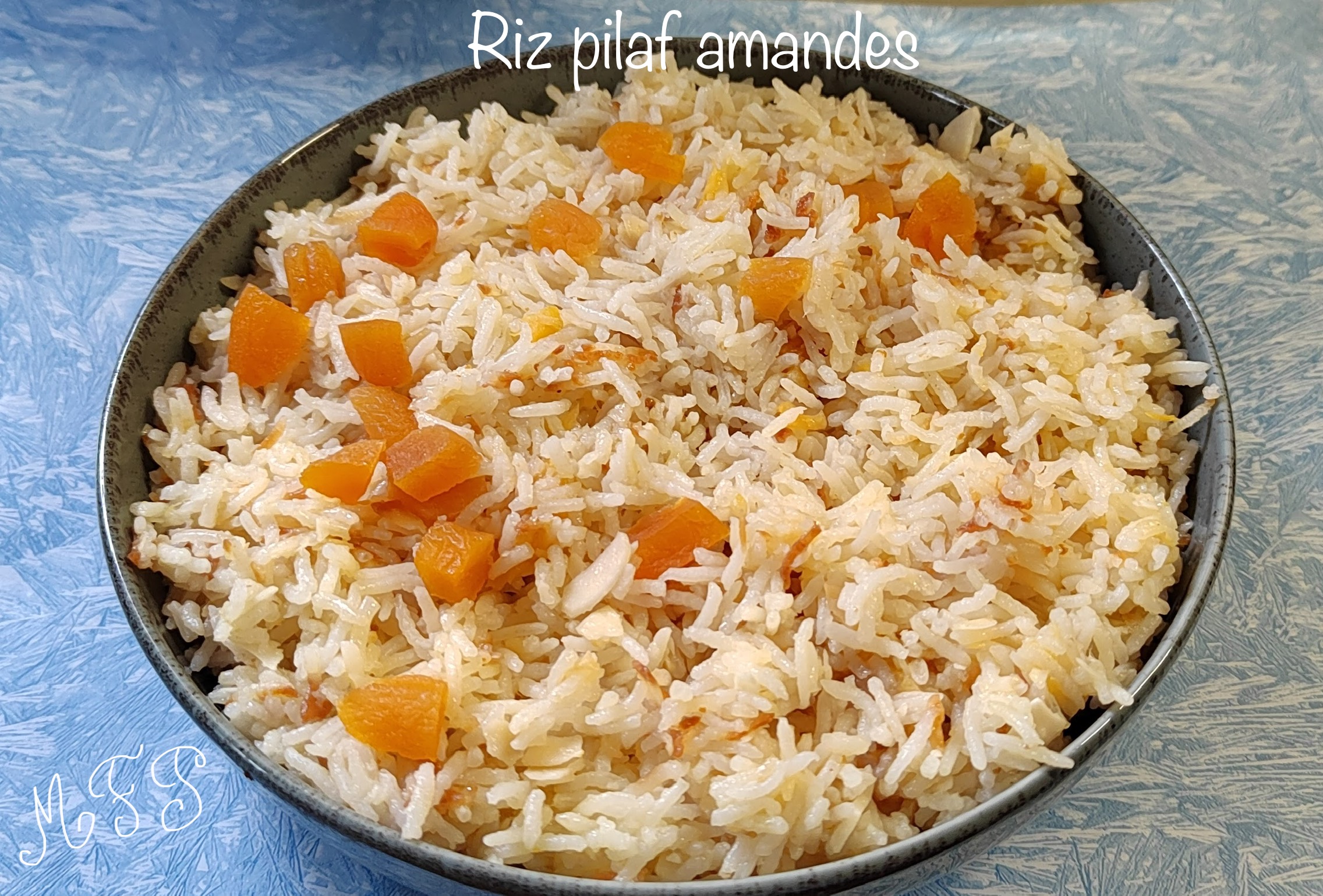 Riz pilaf amandes