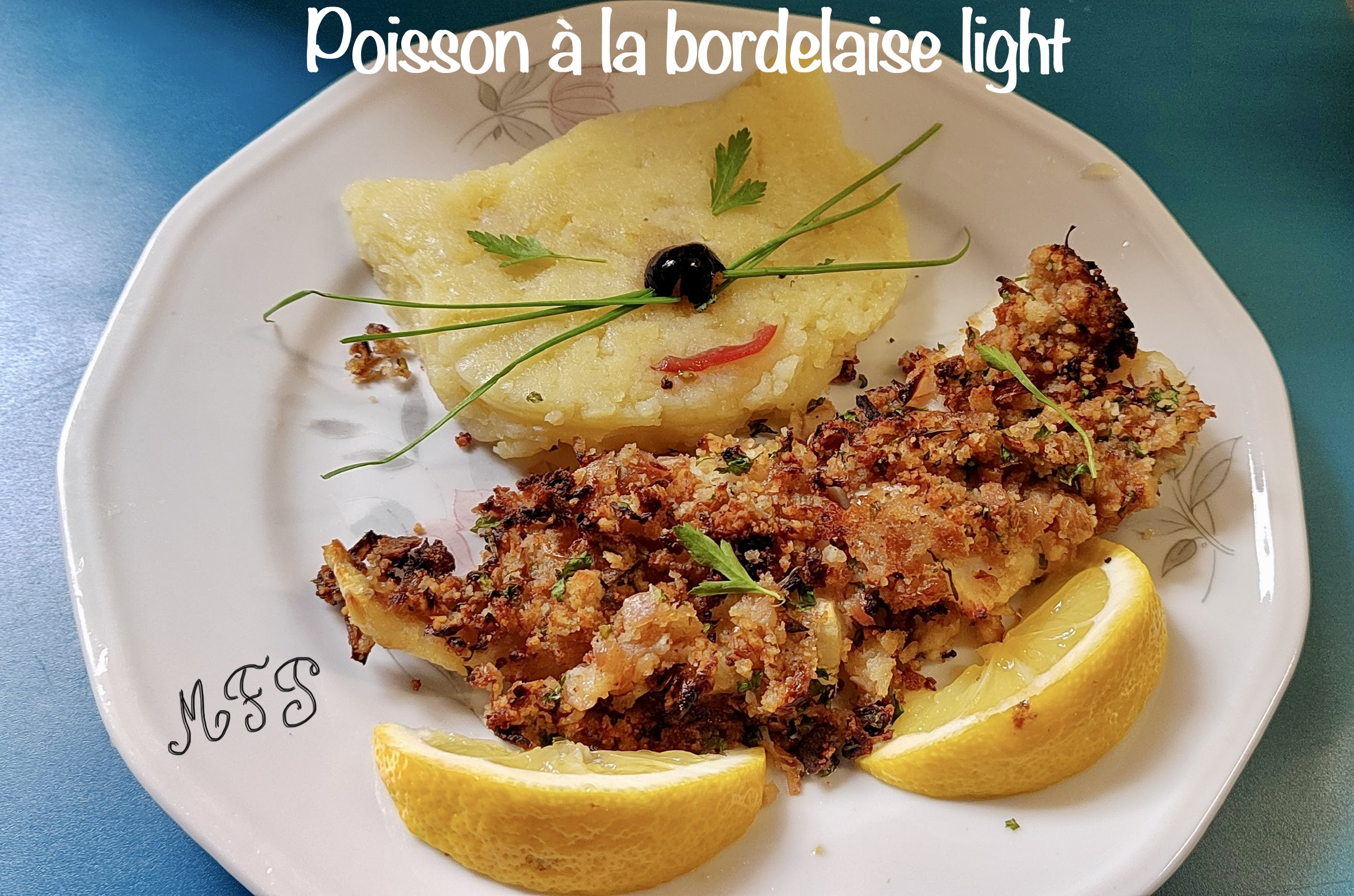 Poisson à la bordelaise light