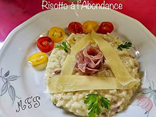 Risotto à l’Abondance