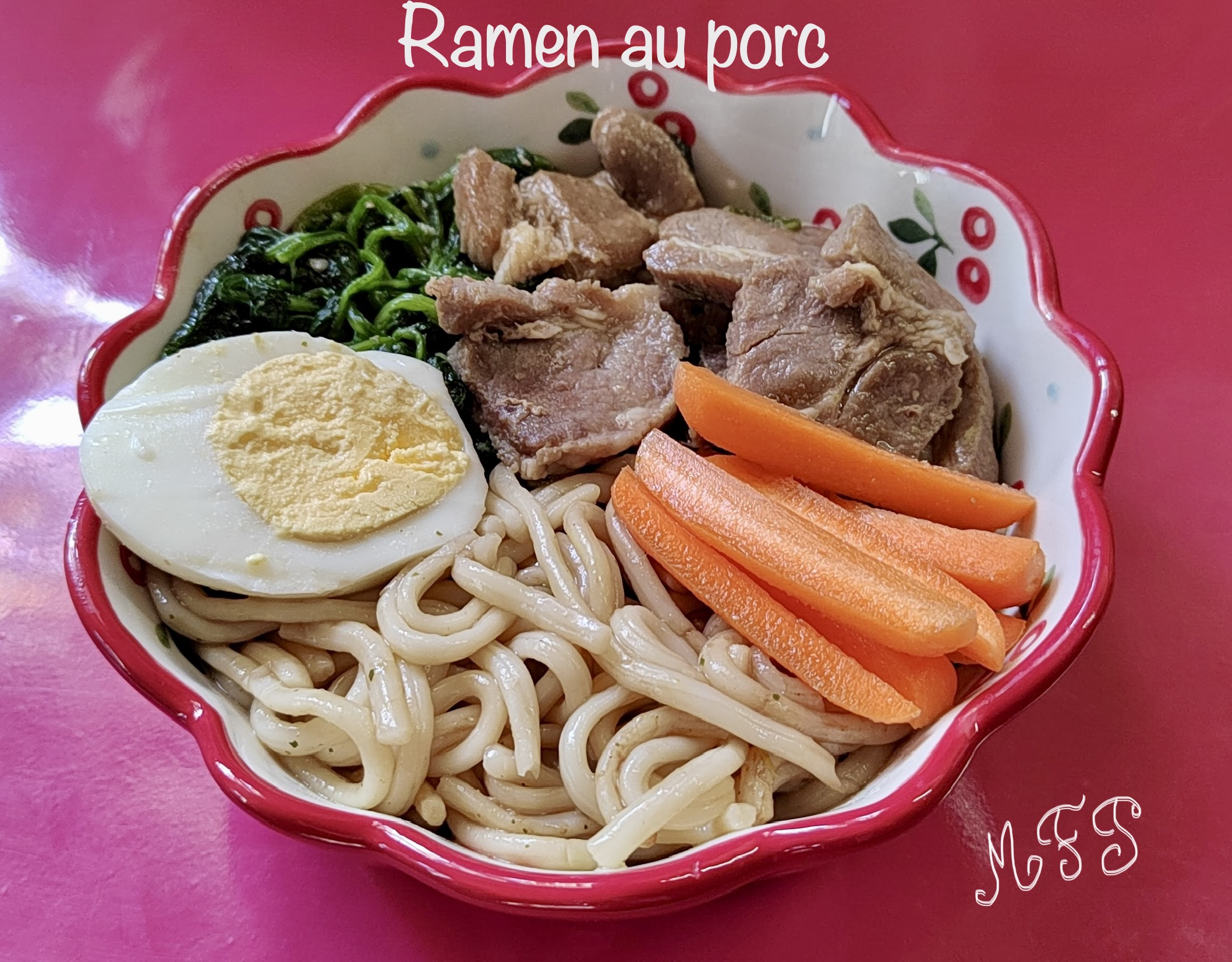 Ramen au porc