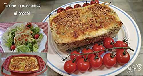 Terrine  aux carottes et brocoli