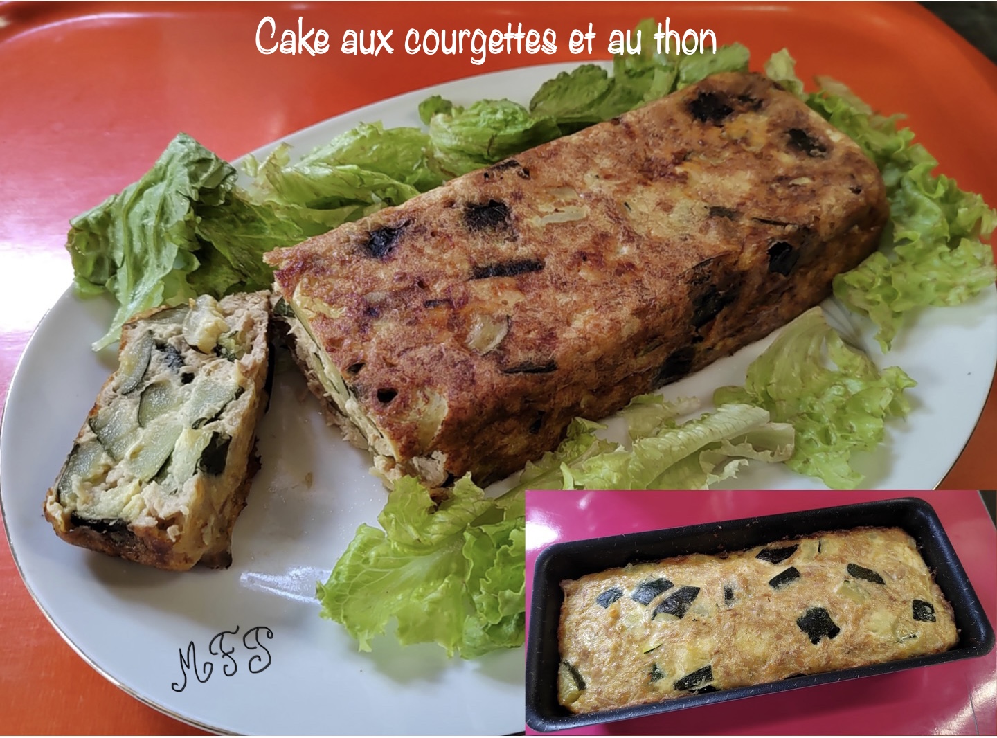 Cake aux courgettes et au thon