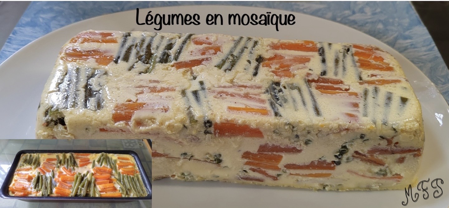 Légumes en mosaïque