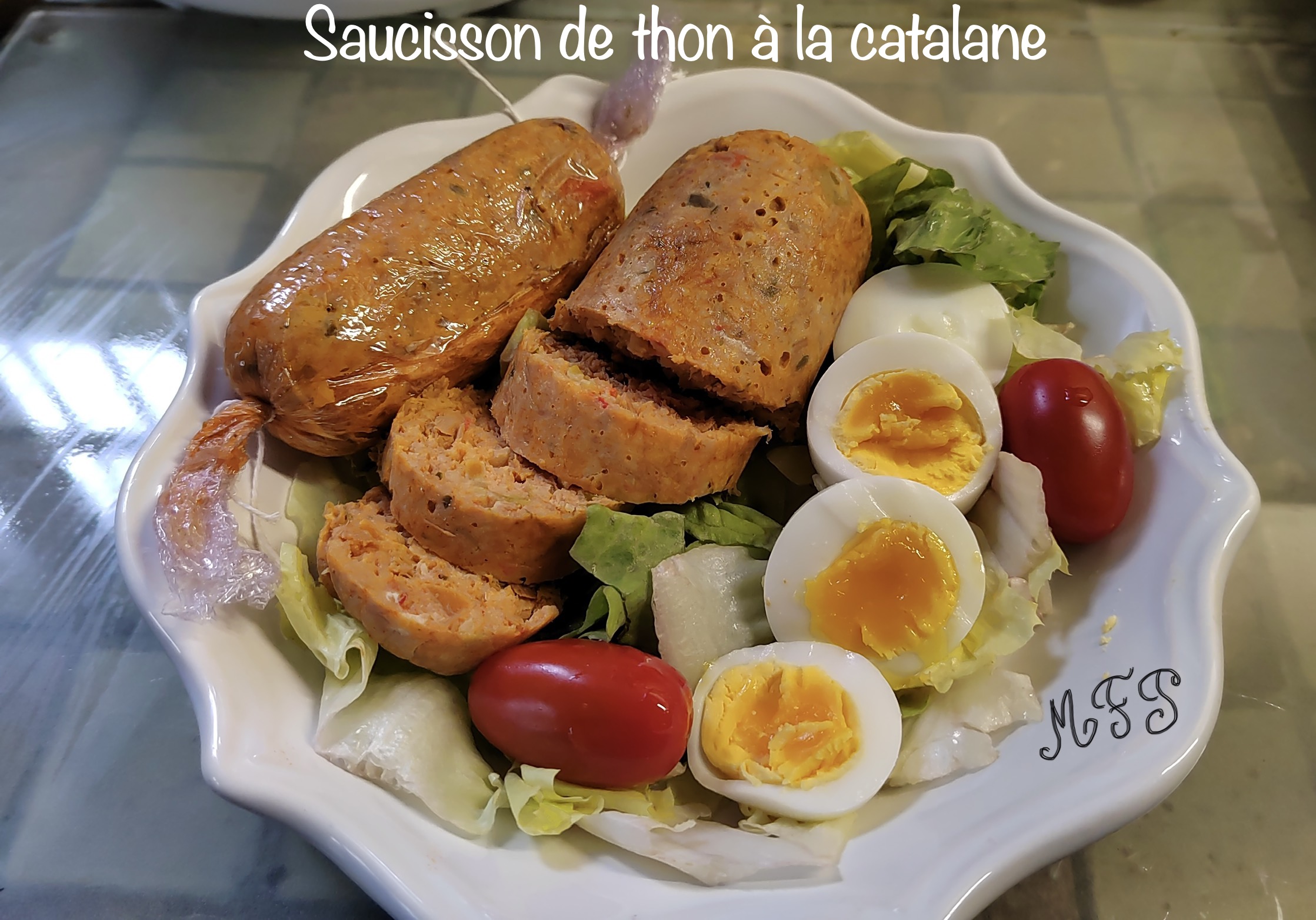 Saucisson de thon à la catalane