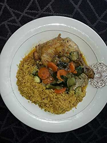 Tajine de poulet aux olives