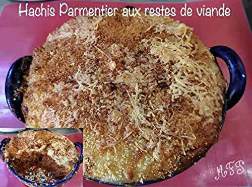 Hachis Parmentier aux restes de viande