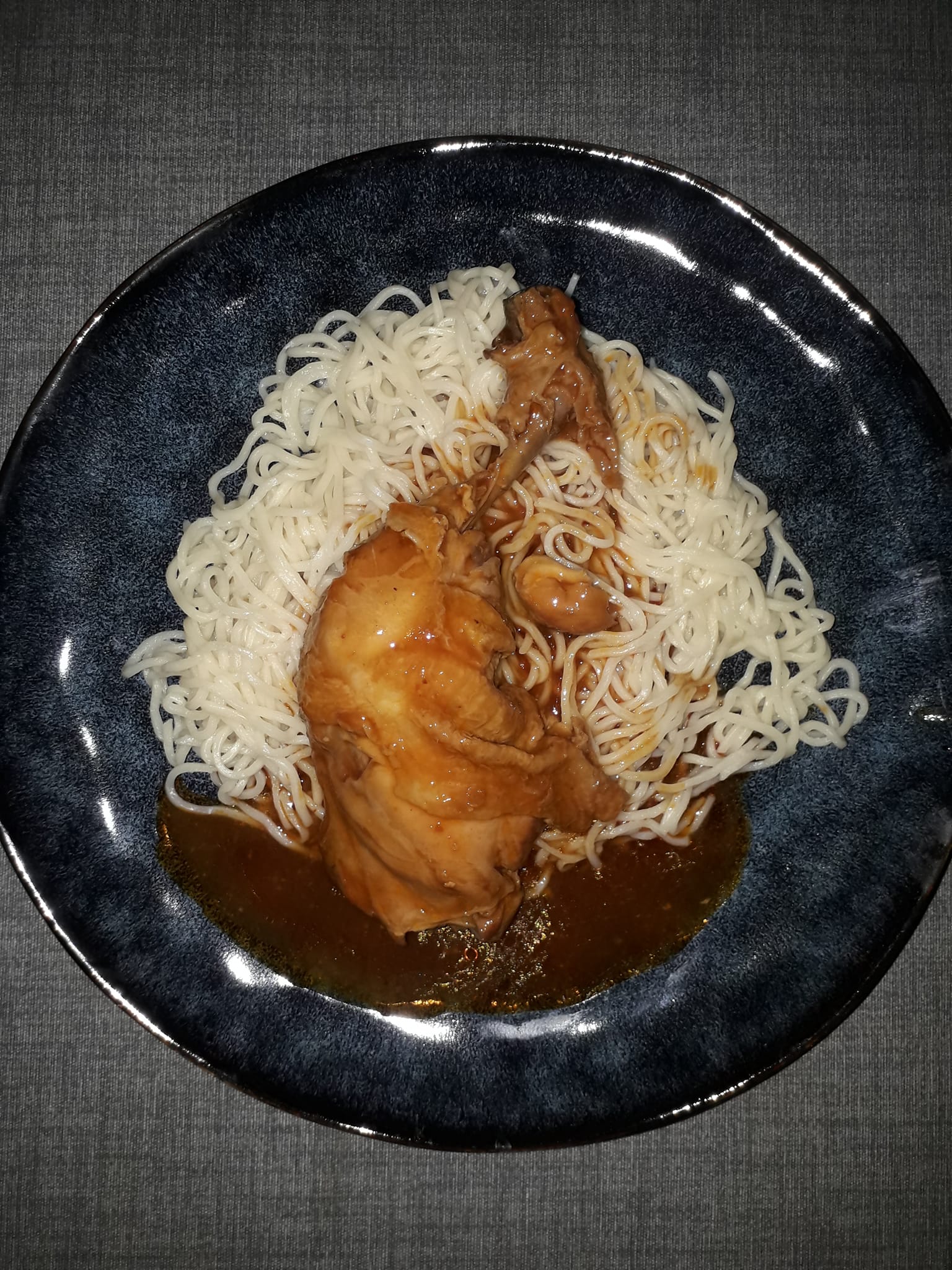 Poulet sauce soja et miel