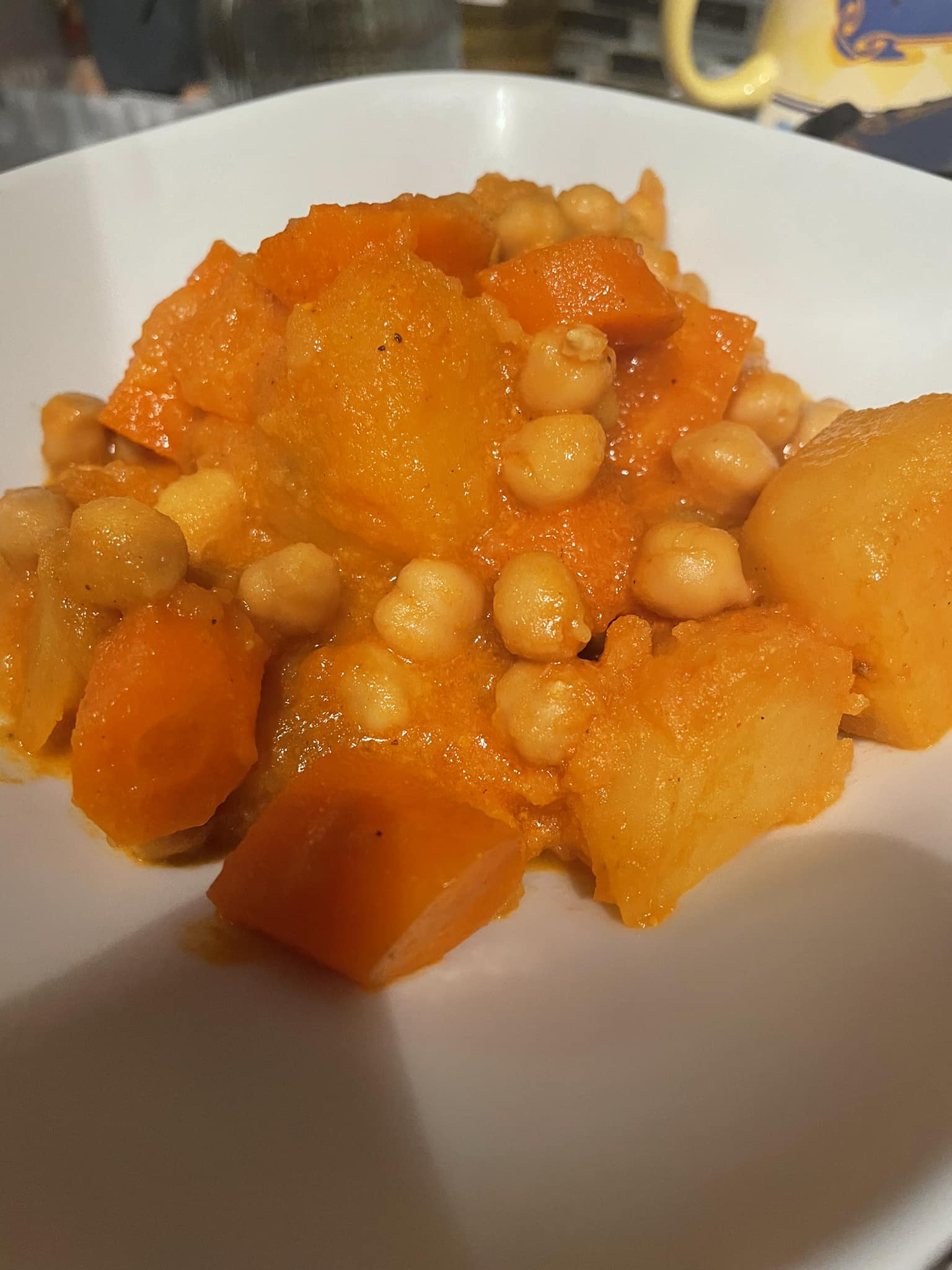 Curry de pomme de terre