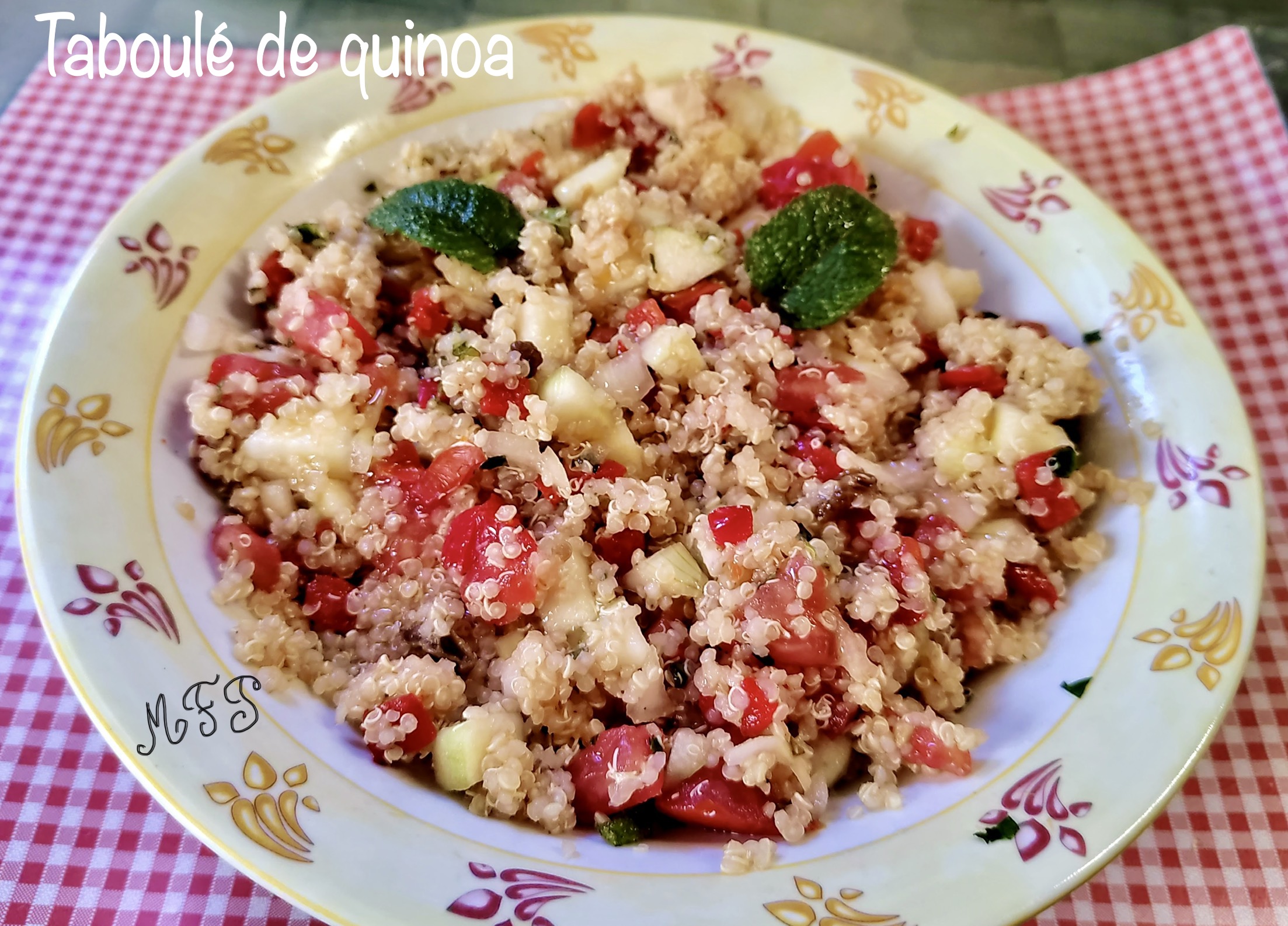 Taboulé de quinoa