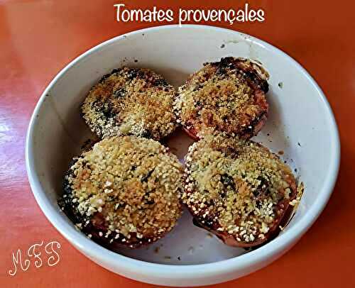 Tomates provençales (autre recette)