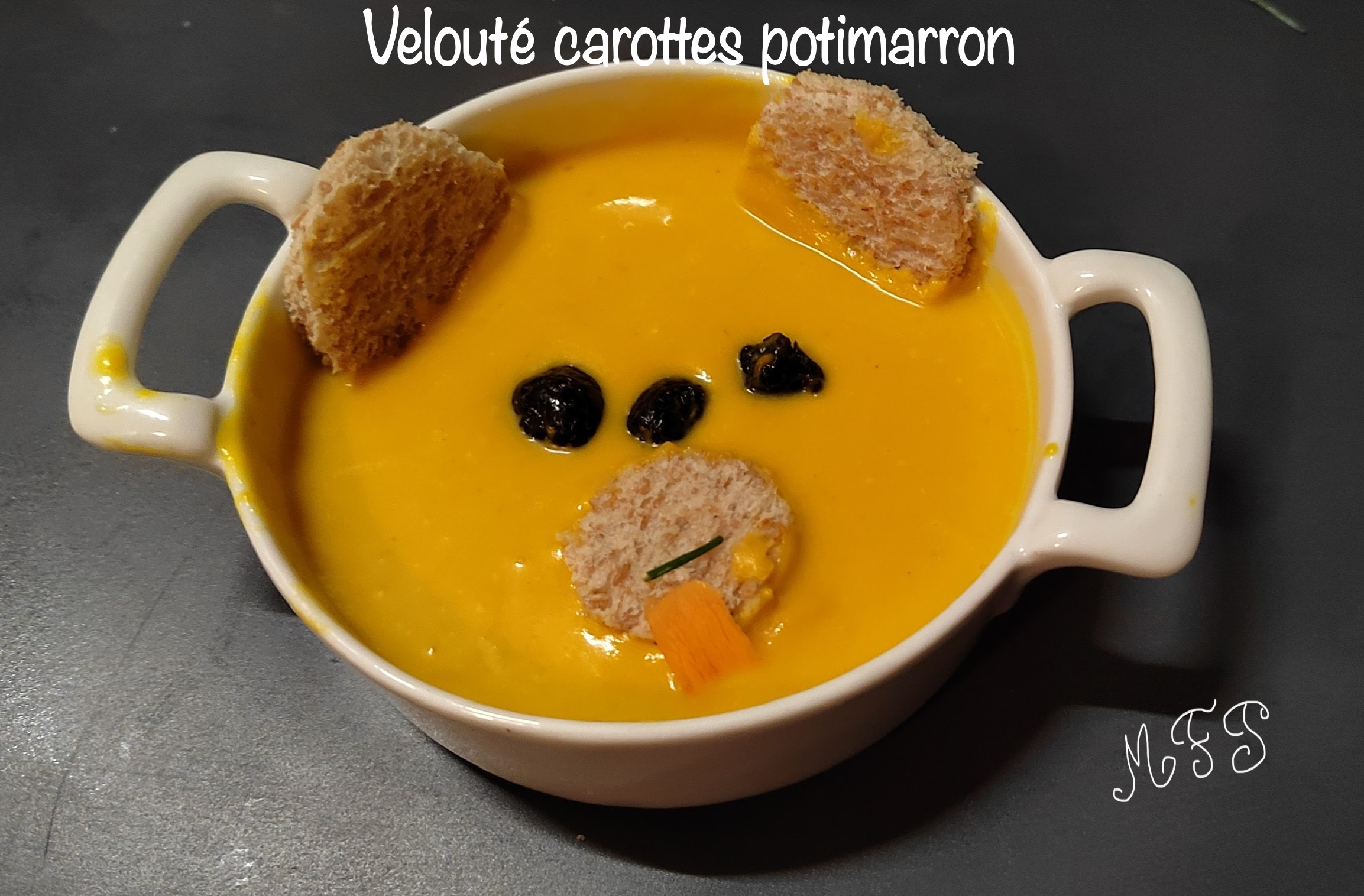 Velouté carottes potimarron