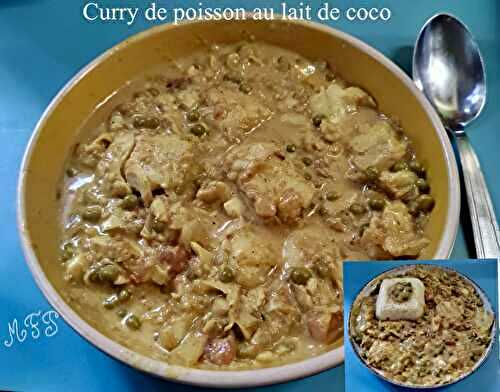 Curry de poisson au lait de coco