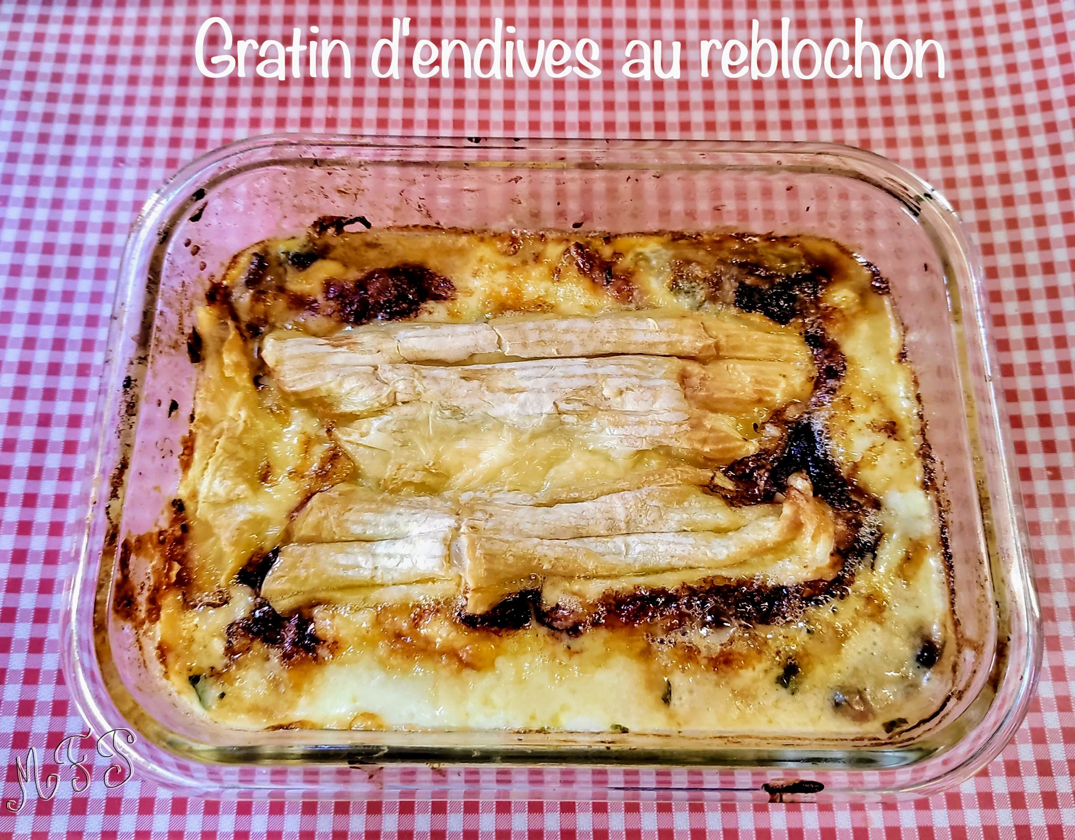 Gratin d'endives au reblochon