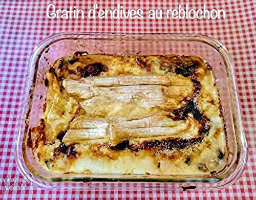 Gratin d'endives au reblochon