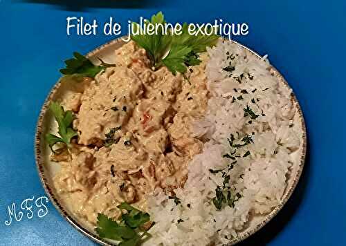 Filet de julienne exotique