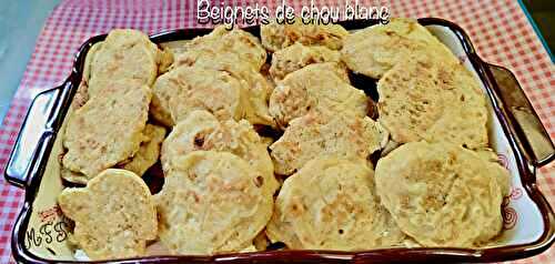 Beignets de chou blanc