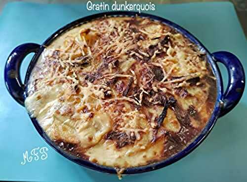 Gratin dunkerquois. (Avec du hareng fumé)