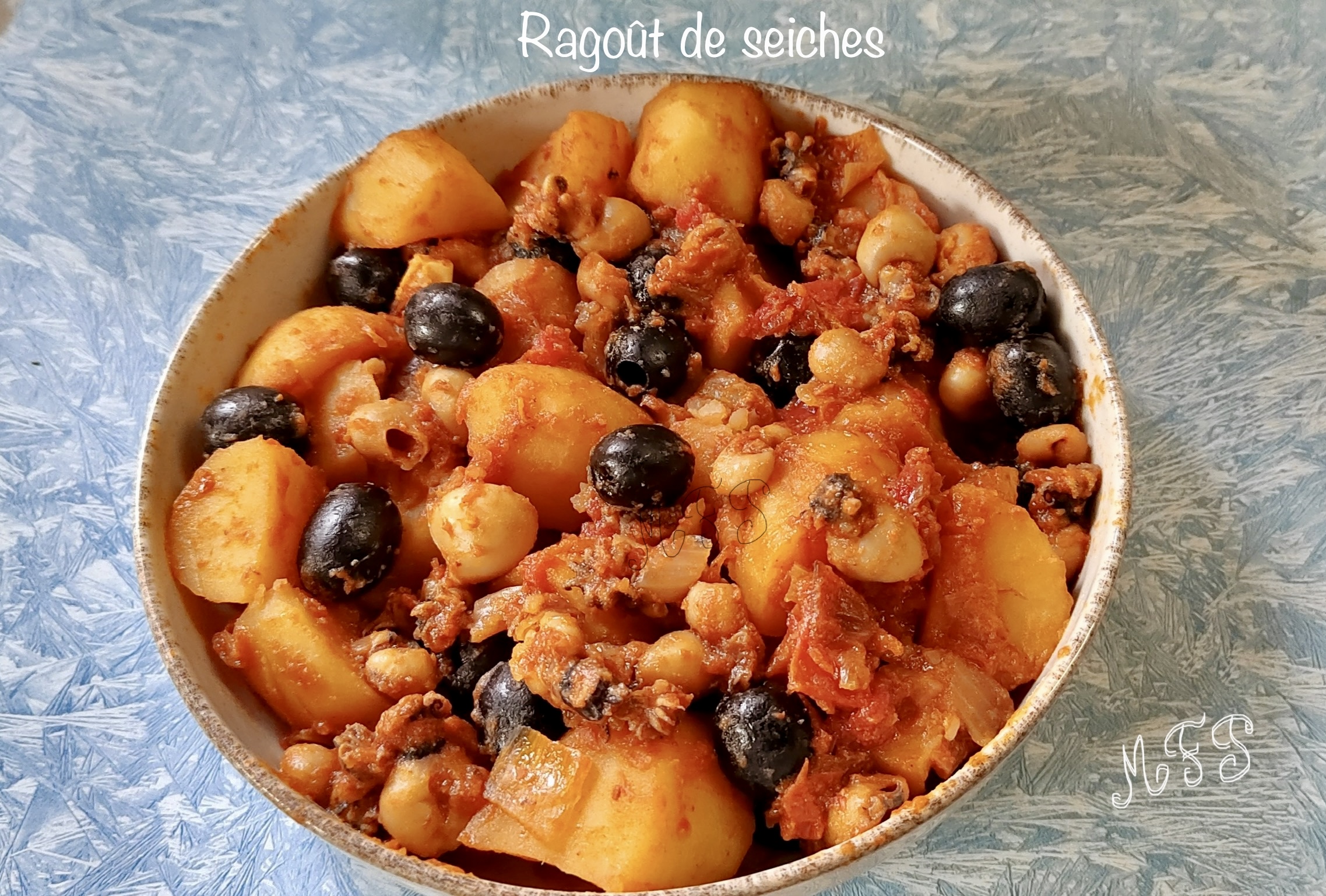 Ragoût de seiches